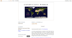 Desktop Screenshot of conductive-world.info